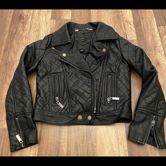 Other - Girls Moto style Leather jacket